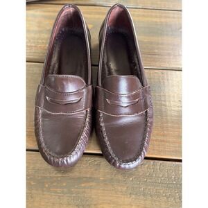Cambridge Classics Bernard Leather‎ Loafers Classic Slip On Brown Mens 10.5M